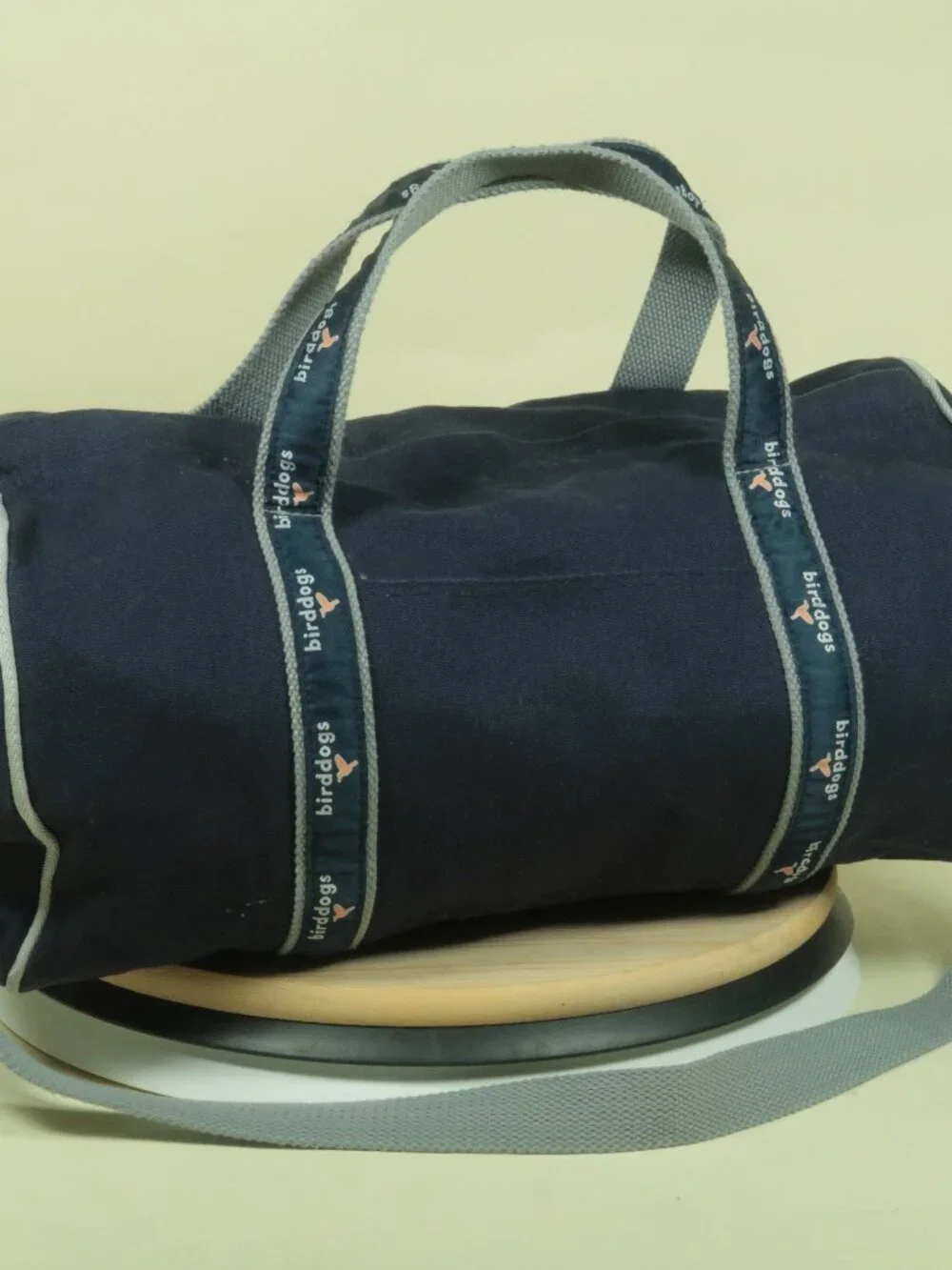Birddogs Canvas Duffel Bag Tote With Crossbody Strap